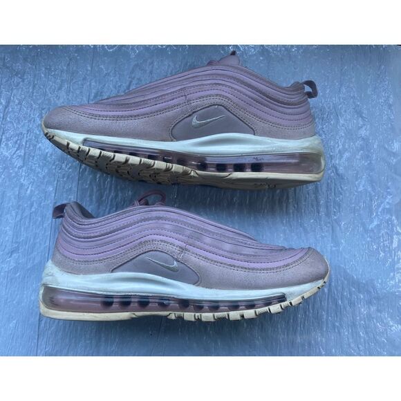 Nike Women’s Air Max 97 Premium 917646-500 Lace Up Pink Sneaker Shoes Sz 7.5 US - Picture 7 of 11